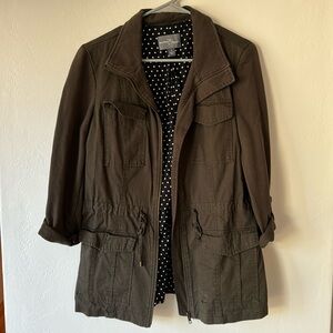 Army green jacket